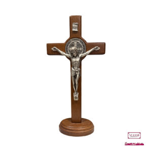 Massi Souvenir Roma - Croci - Crocifisso San Benedetto in legno