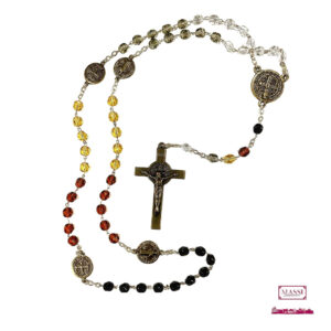 Massi Souvenir Roma - Rosari - Rosario San Benedetto in cristallo