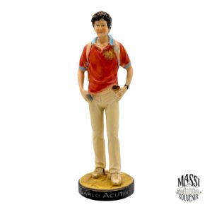 Statuina Carlo Acutis vetroresina