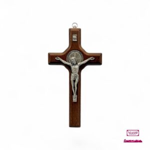 Crocifisso San Benedetto legno