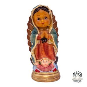 Statuina Madonna Guadalupe bimbo